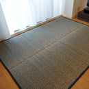 [TATAMI] RUSH RUG KARON BLACK (M: 190 × 250CM, L: 190 × 300CM) | IKEHIKO | TATAMI