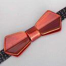 [TIE] LACQUER BOW TIE (SANDALWOOD) | CONCERTO | TAKAOKA LACQUERWARE