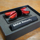 [TIE] BOW TIE AGRIAS CLAUDINA | METAL BUTTERFLY | SHEET METAL PROCESSING