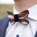 [TIE] BOW TIE AGRIAS CLAUDINA | METAL BUTTERFLY | SHEET METAL PROCESSING