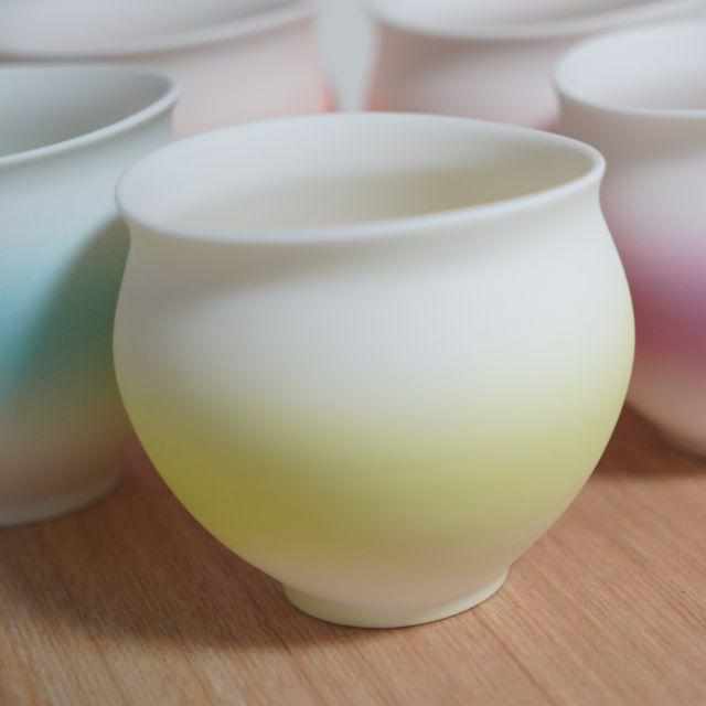 [杯子（杯）]秋木秋木集檸檬|陶器和瓷器
