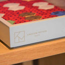 [JEWELRY BOX / JEWELRY ORGANIZERS] WOOD TRAY (LACQUER TEA) M | EDO ART DOLLS | KAKINUMA DOLLS