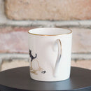 [MUG (CUP)] OKURA ART CHINA LUCKY BLACK CAT MUG PART-1 | CERAMICS
