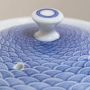 [TEA SET] 3 PIECES KYUSU & SENCHA HIRADO-SEIGAIHA | MIKAWACHI WARE | HIRADOSHOUZAN