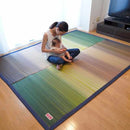 [TATAMI] RUSH RUG DENIM F JOY GREEN (S: 191 X 191 CM, L: 191 X 250 CM) | IKEHIKO | TATAMI