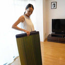 [TATAMI] RUSH RUG DENIM F JOY GREEN (OVAL: 190 X 210 CM) | IKEHIKO | TATAMI