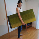 [TATAMI] RUSH RUG DENIM F JOY GREEN (OVAL: 190 X 210 CM) | IKEHIKO | TATAMI