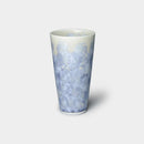 [MUG (CUP)] FLOWER CRYSTAL (GINFUJI) BEER TUMBLER | TOUAN | KYOTO-KIYOMIZU WARES