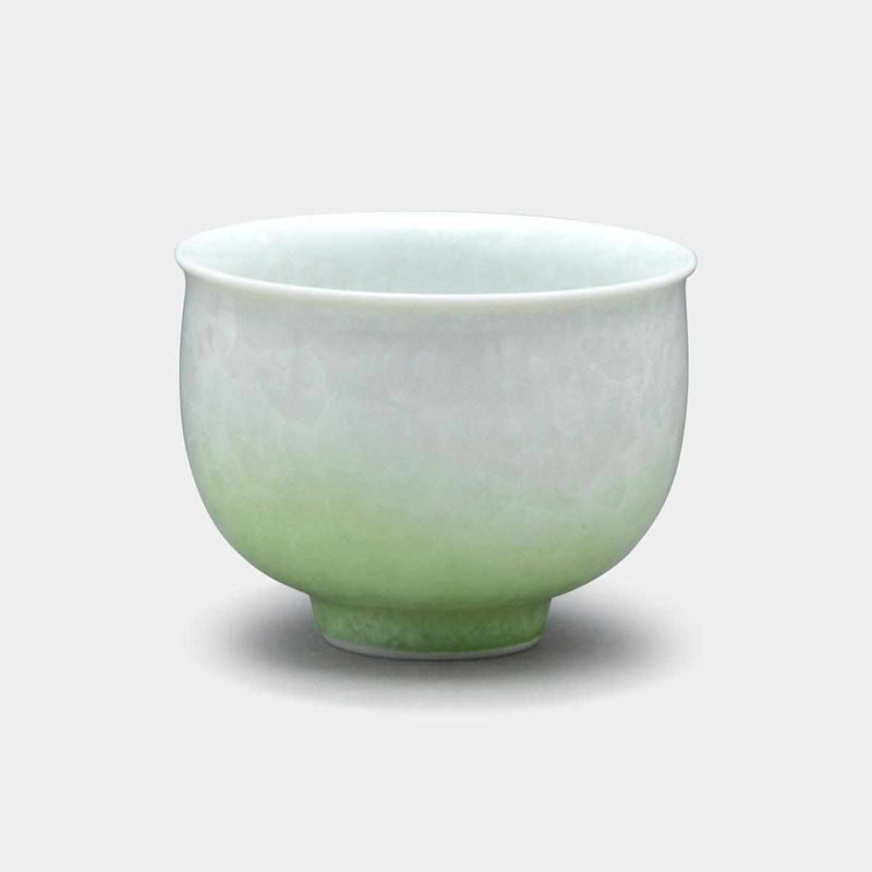 [MUG (CUP)] FIVE-COLORED FLOWER CRYSTAL TEA BOWL (5-PIECE SET) | TOUAN | KYOTO-KIYOMIZU WARES