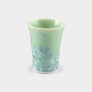 [MUG (CUP)] FLOWER CRYSTAL (GREEN) FREE CUP | TOUAN | KYOTO-KIYOMIZU WARES