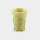 [MUG (CUP)] FLOWER CRYSTAL (YELLOW) FREE CUP | TOUAN | KYOTO-KIYOMIZU WARES