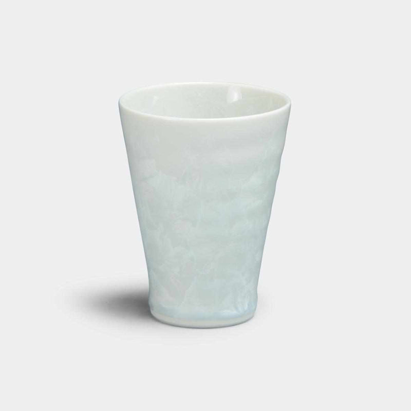 [MUG (CUP)] FLOWER CRYSTAL (WHITE) SMALL CUP | TOUAN | KYOTO-KIYOMIZU WARES