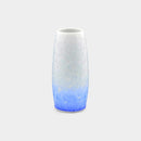 [VASE] FLOWER CRYSTAL (BLUE ON A WHITE BACKGROUND) VASE | TOUAN | KYOTO-KIYOMIZU WARES