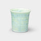 [แก้ว (ถ้วย)] Tumbler Crystal (Green) Flower | Touan | สินค้า Kyoto-Kiyomizu