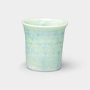 [MUG (CUP)] FLOWER CRYSTAL (GREEN) TUMBLER | TOUAN | KYOTO-KIYOMIZU WARES