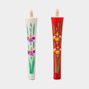 [CANDLE] IKARI TYPE 4 MOMME AYAME |  JAPANESE CANDLES | NAKAMURA CANDLE