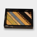 [JEWELRY BOX / JEWELRY ORGANIZERS] WOOD TRAY (LACQUERED BLACK) S | EDO ART DOLLS | KAKINUMA DOLLS