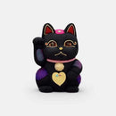 [BECKONING (LUCKY) CAT] MANEKI NEKO, KINSAI (S) | EDO ART DOLLS | KAKINUMA DOLLS