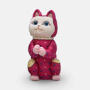 [BECKONING (LUCKY) CAT] MANEKI NEKO, WISH TO THE STAR (GLOW) | EDO ART DOLLS | KAKINUMA DOLLS