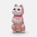 [BECKONING (LUCKY) CAT] MANEKI NEKO, WISH TO THE STAR (HORIZONTAL FOLDING) | EDO ART DOLLS | KAKINUMA DOLLS