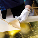 [PEN] MAKIE BALLPOINT PEN FAN SURFACE (GOLD) | HAKUICHI | KANAZAWA GOLD LEAF