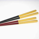 [CHOPSTICKS] COUPLE CHOPSTICKS / CHOPSTICK REST SET SHIZUKU (GOLD) | KANAZAWA GOLD LEAF
