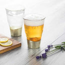 [MUG (CUP)] PENETRATION TUMBLER CHAMPAGNE GOLD (2 PCS) | HAKUICHI | KANAZAWA GOLD LEAF