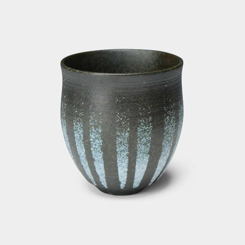 [JAPANESE TEA CUP] HIBIKI GLAZED YUNOMI | DAINICHI | KYOTO-KIYOMIZU WARES