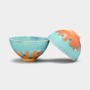 HIBIKI ASAI 2-PIECE TEA BOWL SET | KYOTO-KIYOMIZU WARES