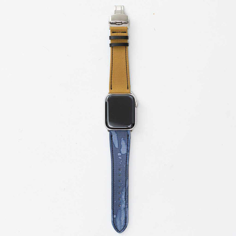 [APPLE WATCH BAND] CHAMELEON BAND FOR APPLE WATCH 41(40,38) MM (BOTTOM 6 O'CLOCK SIDE) A | KYOTO YUZEN DYEING