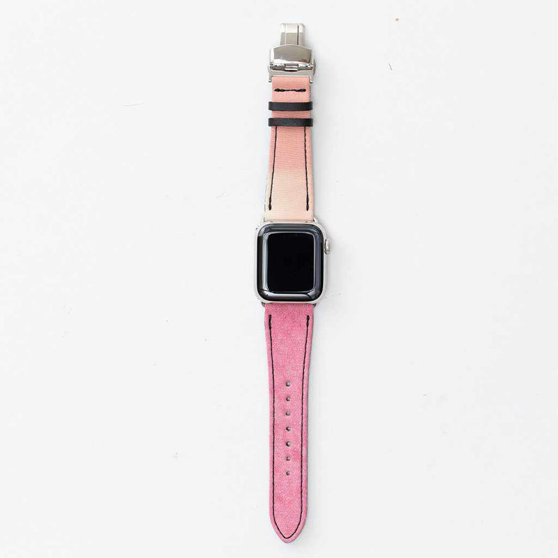 [APPLE WATCH BAND] CHAMELEON BAND FOR APPLE WATCH 45(44,42) MM (UPPER 12 O'CLOCK SIDE) O | KYOTO YUZEN DYEING