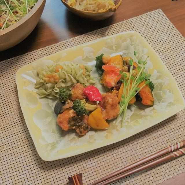 [LARGE PLATE (PLATTER)] FLOWER CRYSTAL (YELLOW) LONG PLATE | TOUAN | KYOTO-KIYOMIZU WARES