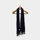 [SCARF] HAND-DYED STOLE WITH NATURAL INDIGO (7 TIMES DYED) | INDIGO DYEING| INDIGO KESENNUMA