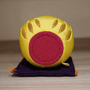 [DARUMA (DOLL)] EDO DARUMA (LARGE) GREAT SEER YELLOW | EDO ART DOLLS | KAKINUMA DOLLS