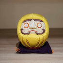 [DARUMA (DOLL)] EDO DARUMA (LARGE) GREAT SEER YELLOW | EDO ART DOLLS | KAKINUMA DOLLS
