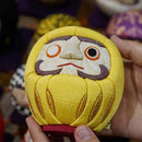 [DARUMA (DOLL)] EDO DARUMA (LARGE) GREAT SEER YELLOW | EDO ART DOLLS | KAKINUMA DOLLS