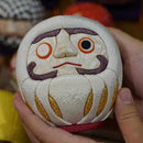 [DARUMA (DOLL)] EDO DARUMA (LARGE) GREAT SEER WHITE | EDO ART DOLLS | KAKINUMA DOLLS