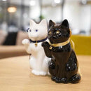 [BECKONING (LUCKY) CAT] MANEKINEKO BANK FIRST MODEL WHITE (M) | KATA KOTO | HIZEN YOSHIDA WARES