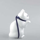 [BECKONING (LUCKY) CAT] MANEKINEKO BANK FIRST MODEL WHITE (M) | KATA KOTO | HIZEN YOSHIDA WARES