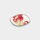 [Obidome (Sash Clip) Swallowtail Butterfly Red See-Through | Owari Cloisonne