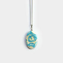 [ACCESSORY] PENDANT ROSE BLUE | OWARI CLOISONNE
