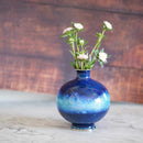 [VASE] WIRELESS CLOISONNE UNIVERSE 4.5 TAMAGATA SORA (NAVY BLUE) SINGLE-WHEEL INSERTION | OWARI CLOISONNE