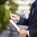 [HAND FAN BAG] FAN POUCH COTTON BEIGE FOR 7 SUN (8.27 in.) | KYOTO FOLDING FANS | YASUTO YONEHARA , DEDICATED