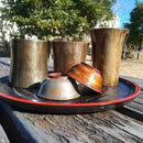 [SAKE CUP] TUMBLER, CUP (M), CHOCO (5-PIECE SET) | NIIGATA LACQUERWARE