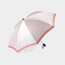 [UMBRELLA] WOMEN PURVEYOR TO THE IMPERIAL HOUSEHOLD AGENCY BORDER L FOLDING (PEACH) | MAEHARA KOEI SHOTEN | TOKYO UMBRELLA