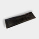 [แผ่นขนาดใหญ่ (แผ่นเสียง)] Kushime Saury Plate Black | Marumo Kato Pottery | Mino Wares
