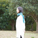 [STOLE] NAZCA-MON BLUE | MIKAMO SANROKU WORKS | TIE DYEING