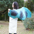 [STOLE] NASHIJI-MON BLUE | MIKAMO SANROKU WORKS | TIE DYEING