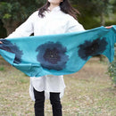 [STOLE] NASHIJI-MON BLUE | MIKAMO SANROKU WORKS | TIE DYEING