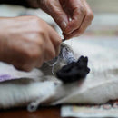 [STOLE] NASHIJI-MON BLUE | MIKAMO SANROKU WORKS | TIE DYEING